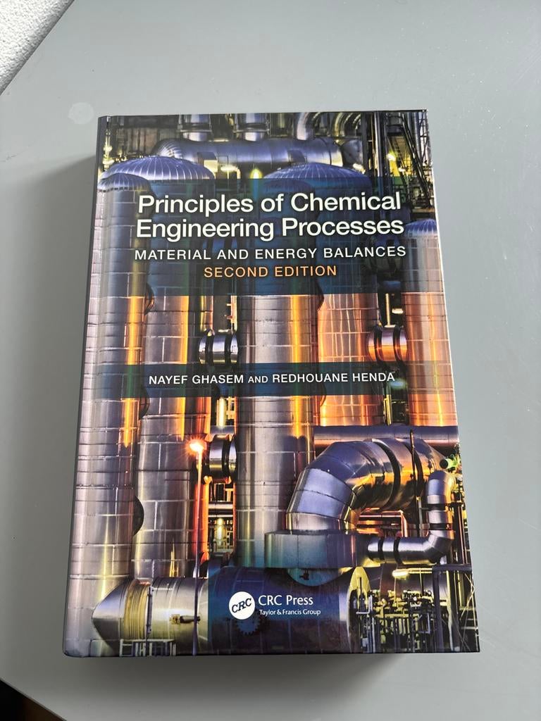 Principles of Chemical Engineering Processes - Zo goed als n, Ophalen of Verzenden, Beta, Zo goed als nieuw, WO