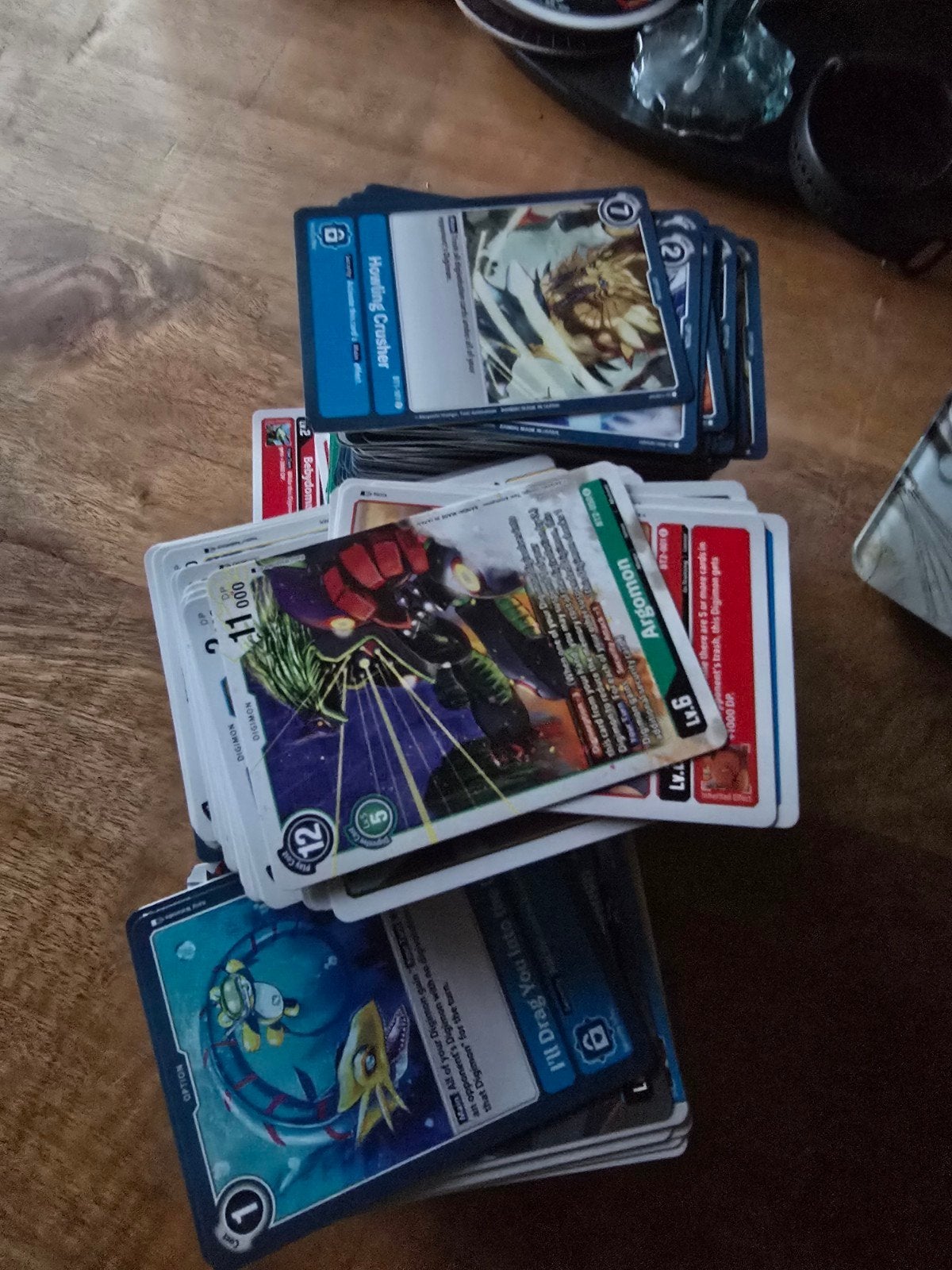 Digimon Kaarten Bulk: 4500+ Common S1-10 ex & Starter Decks, Ophalen of Verzenden, Gebruikt, Meerdere kaarten