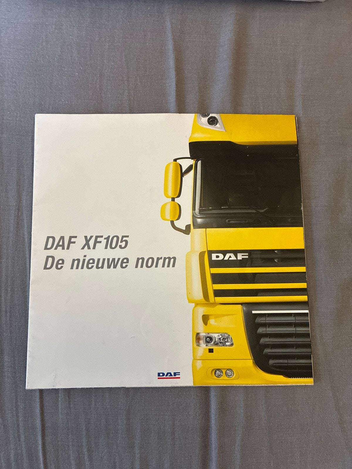 DAF XF105 Brochure / Poster - De nieuwe norm, Ophalen of Verzenden, Zo goed als nieuw, Overige merken