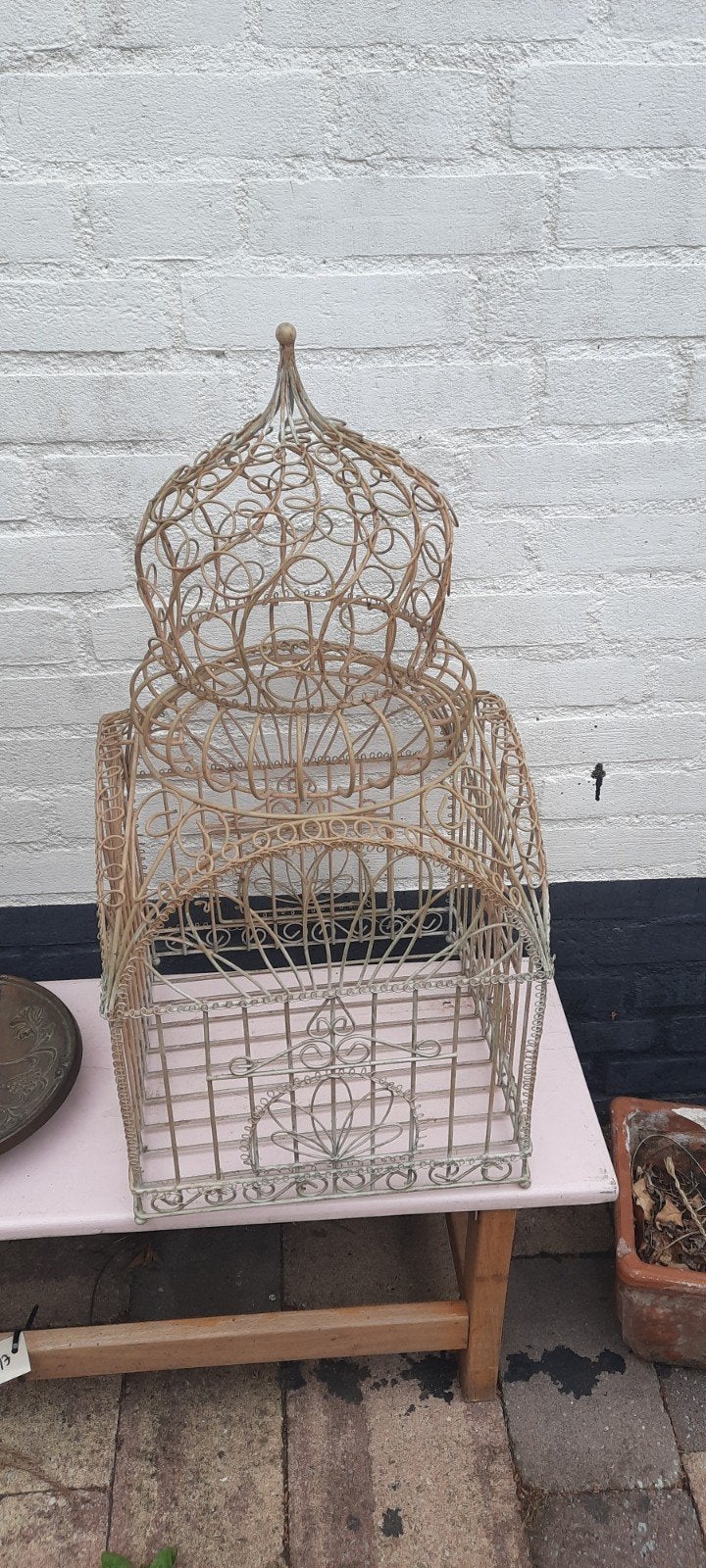 Decoratieve vogelkooi - Vintage stijl, Ophalen of Verzenden