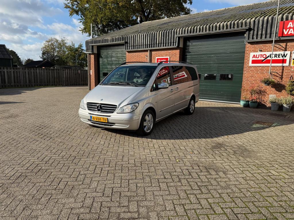 Mercedes-Benz Viano 3.0 CDI V6! Dub-Cab 2x Schuif 1e Eigenaa, Auto's, Automaat, Achterwielaandrijving, Gebruikt, Automatische klimaatregeling