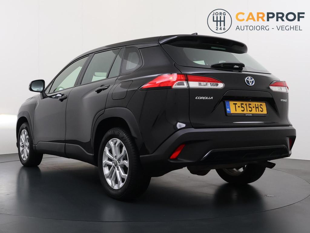 Toyota Corolla Cross 2.0 High Power Hybrid Active NL Auto |, Auto's, Toyota, Stof, Gebruikt, 4 cilinders, Zwart