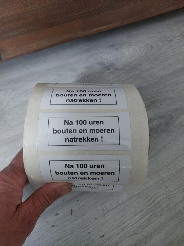 Stickers voor o.a. hanomag, Ophalen of Verzenden, Zo goed als nieuw