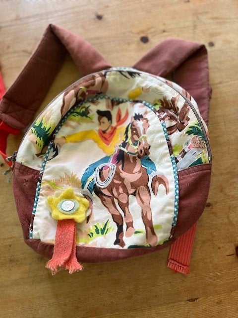 Kinderrugzak Cowboys en Indianen!, Meerkleurig, Verstelbaar, Tas, Ophalen of Verzenden