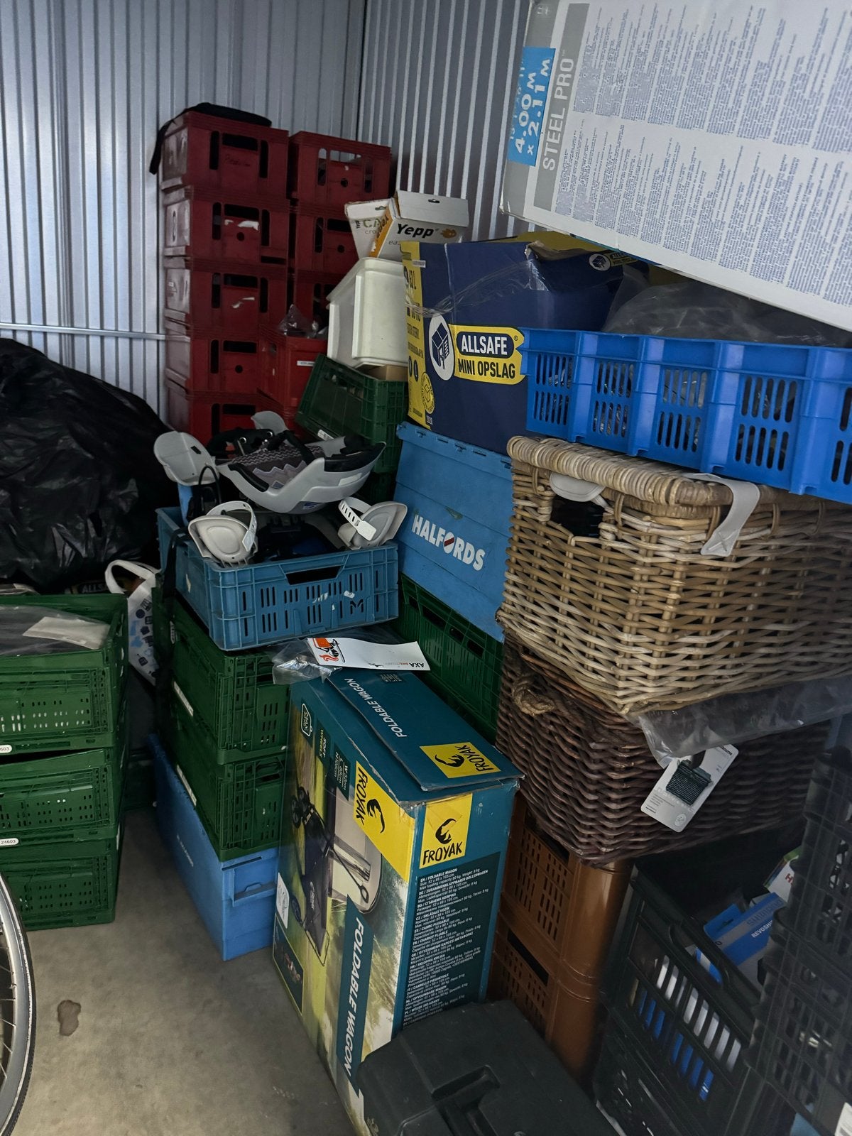 Grote partij nieuwe fiets onderdelen - Garagebox vol!, Ophalen, Nieuw, Overige typen