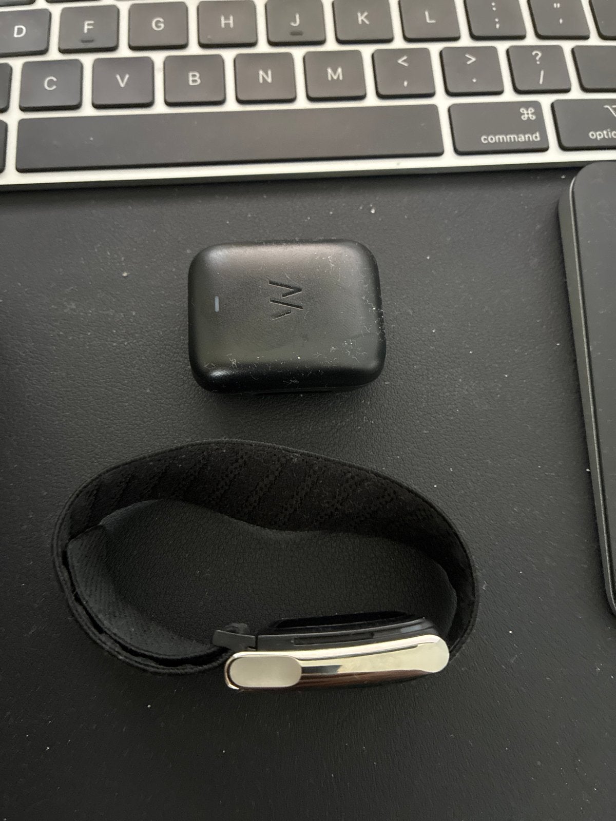 WHOOP 5 life. Activity Tracker met band en oplader, Gebruikt, Hartslag, Zwart, IOS