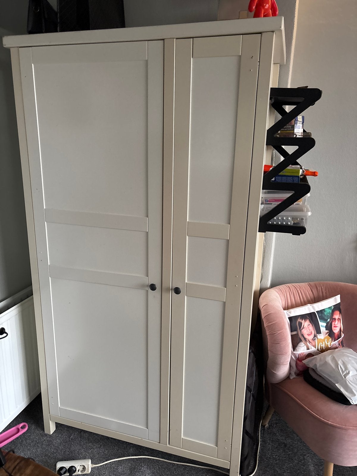 Kledingkast met hang- en legruimte, Huis en Inrichting, Ophalen, Gebruikt, 200 cm of meer, 50 tot 100 cm