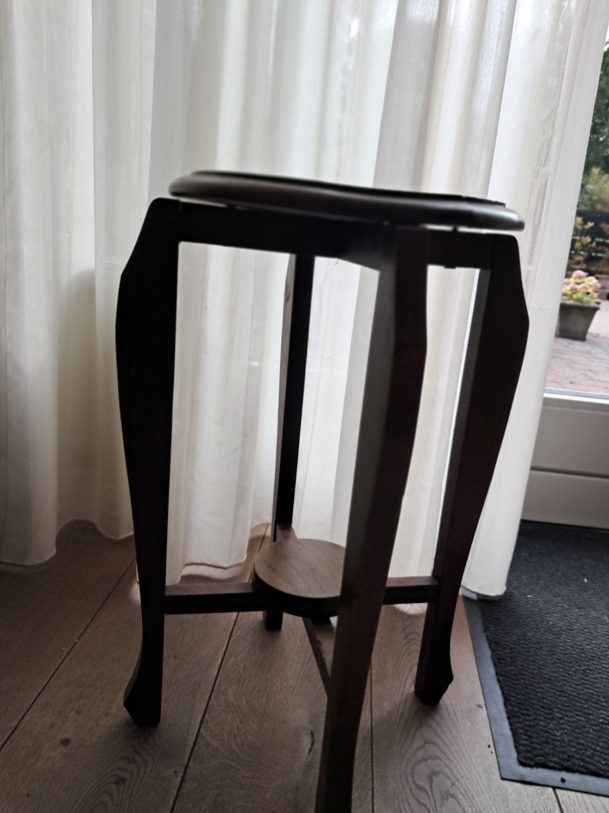 Antieke plantentafel / bijzettafel, 60cm hoog, Ophalen