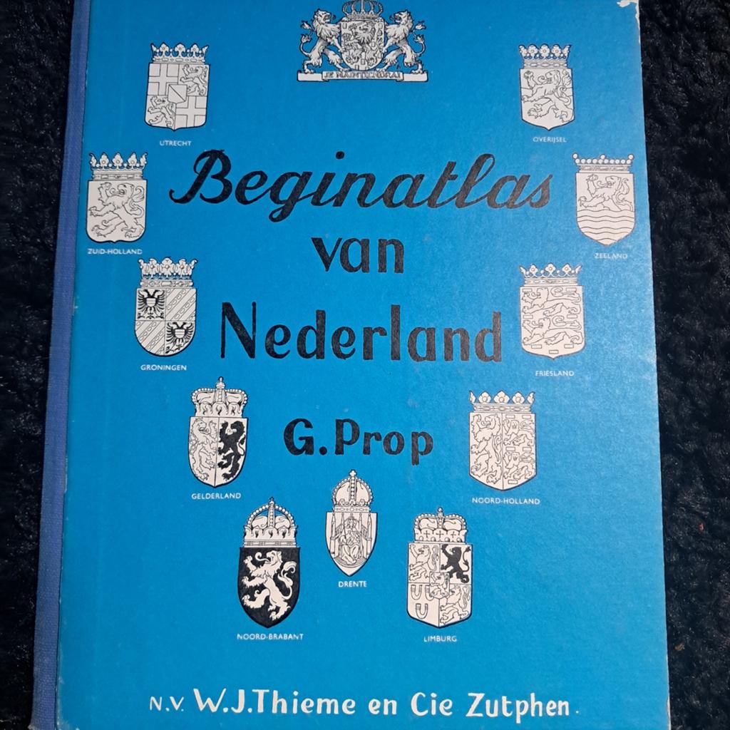Beginatlas van Nederland G.Prop, Ophalen of Verzenden, Gelezen