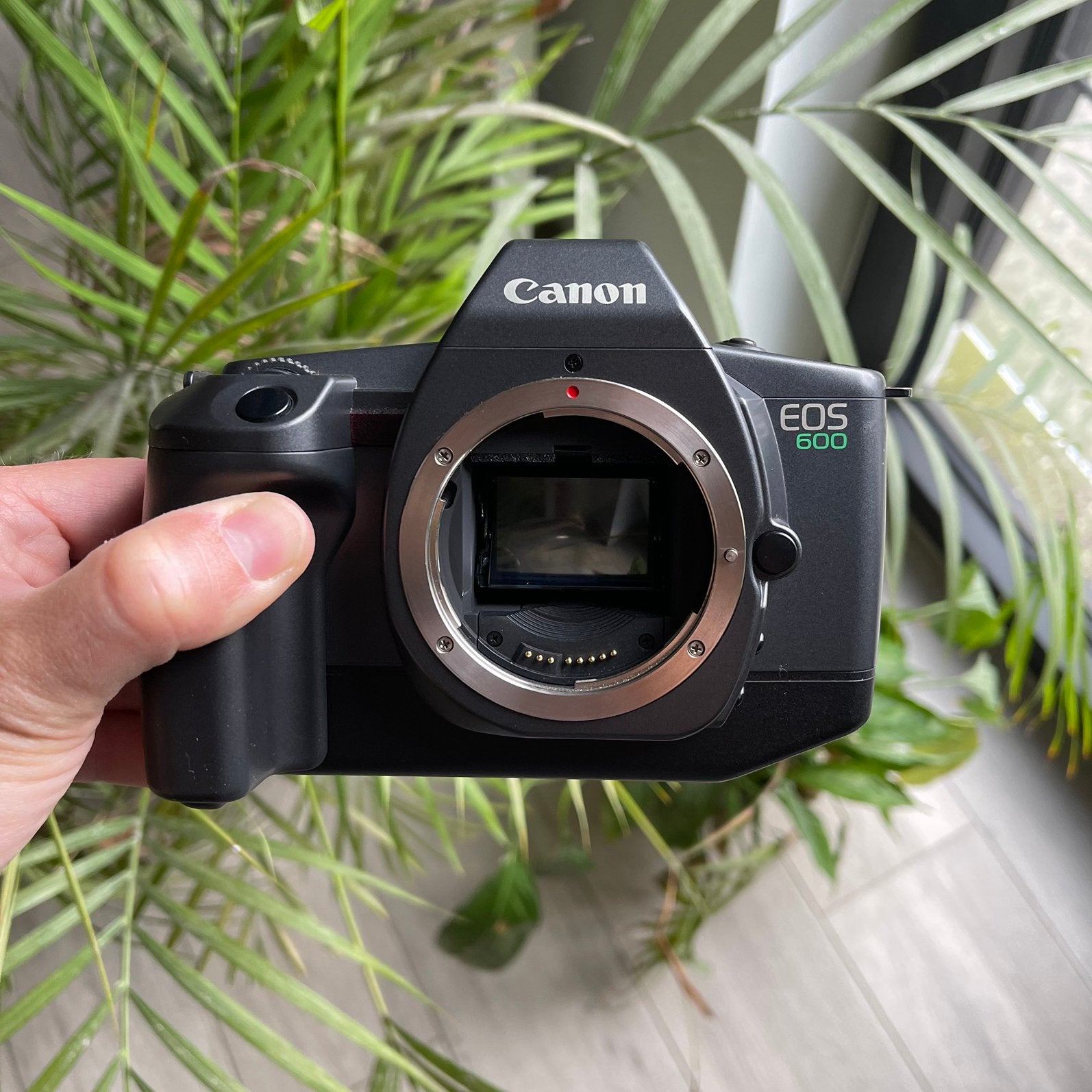 Canon EOS600, Ophalen of Verzenden, Zo goed als nieuw, Spiegelreflex, Canon