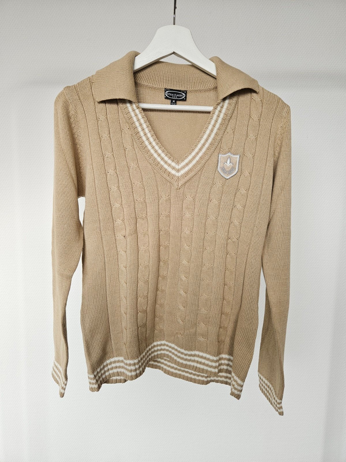 Cecilia Classics trui, Maat 38/40 (M), Cecilia Classics, Beige, Ophalen of Verzenden