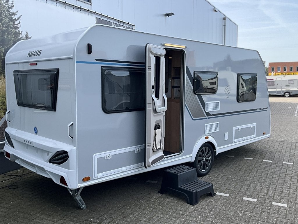 Knaus Sport Platinum 500 EU ENKELE BEDDEN-VLOERVERW, Rondzit, Schokbreker, Bedrijf, Knaus