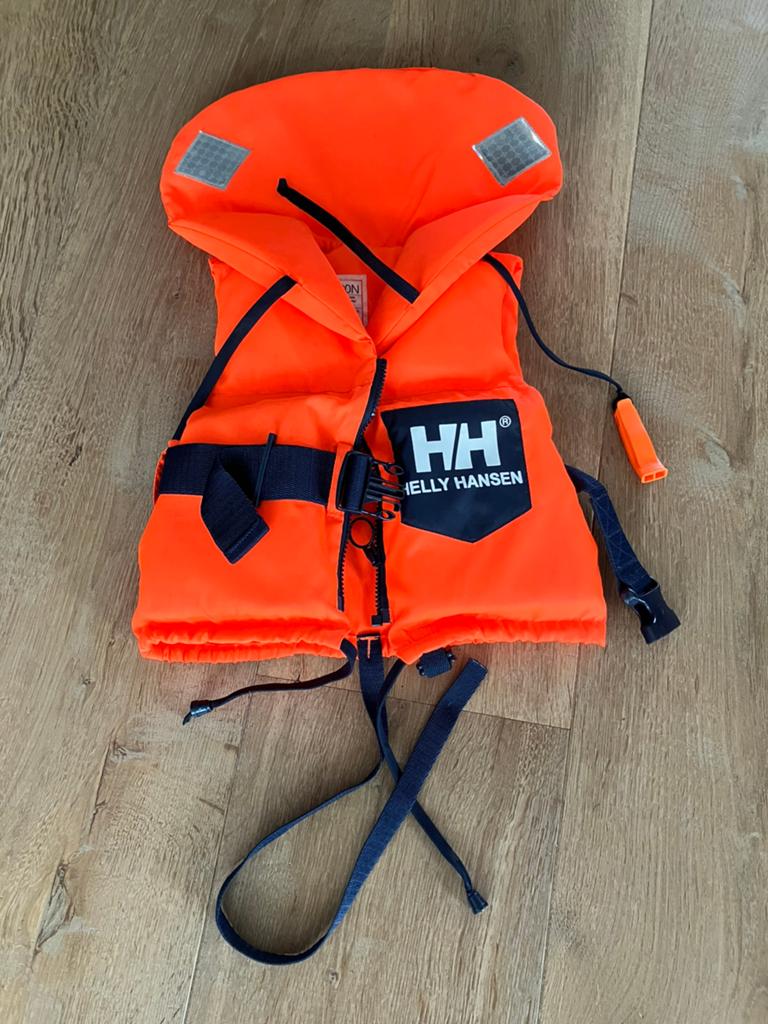 Helly Hansen reddingsvest kind 10-15 kg, Ophalen of Verzenden, Zo goed als nieuw, Kind, Reddingsvest of Zwemvest