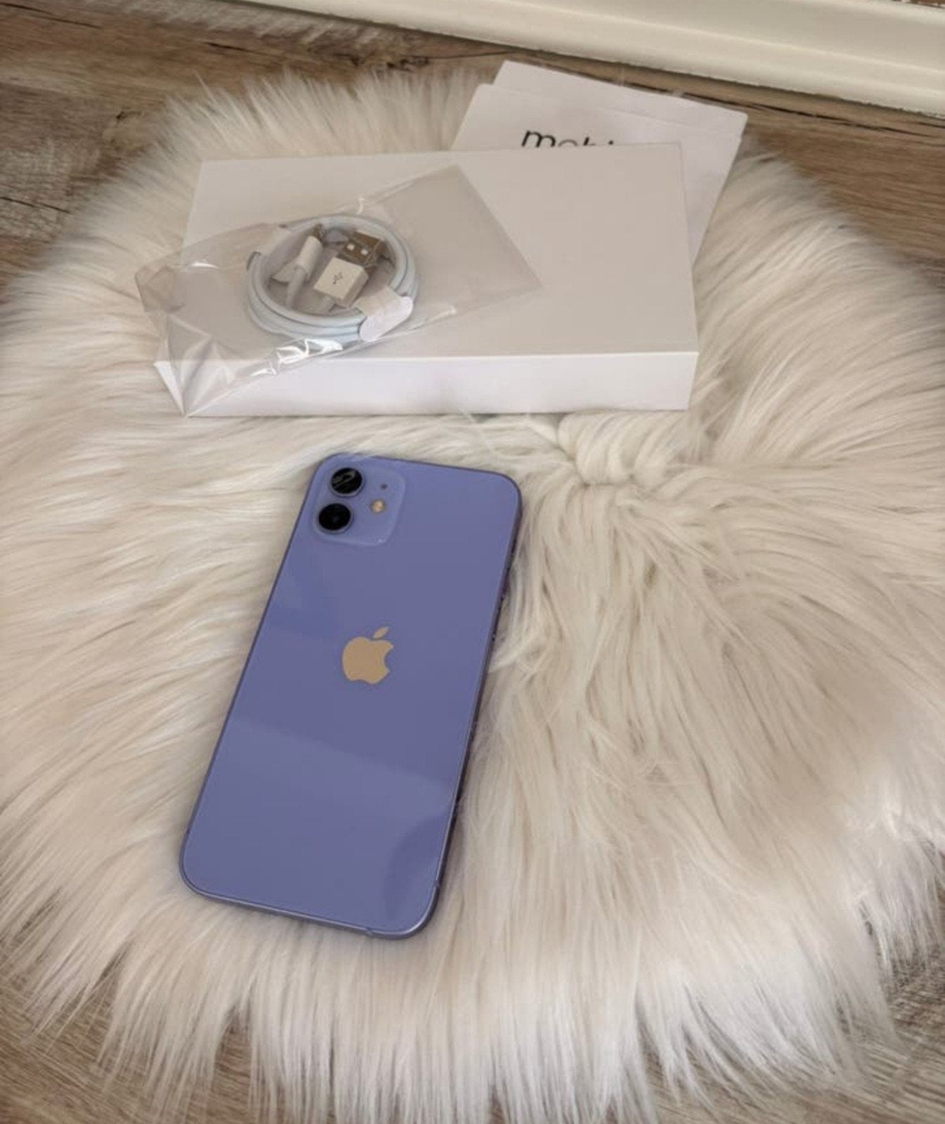 iPhone 12, 64GB, kleur paars, Gebruikt, Paars, Ophalen of Verzenden, Zonder simlock