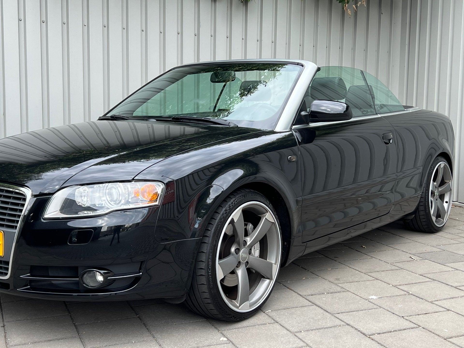 Audi A4 Cabriolet 2.0 TFSI Pro Line|151000KM|Climate Control, Auto's, Audi, Voorwielaandrijving, Gebruikt, Zwart, 4 cilinders