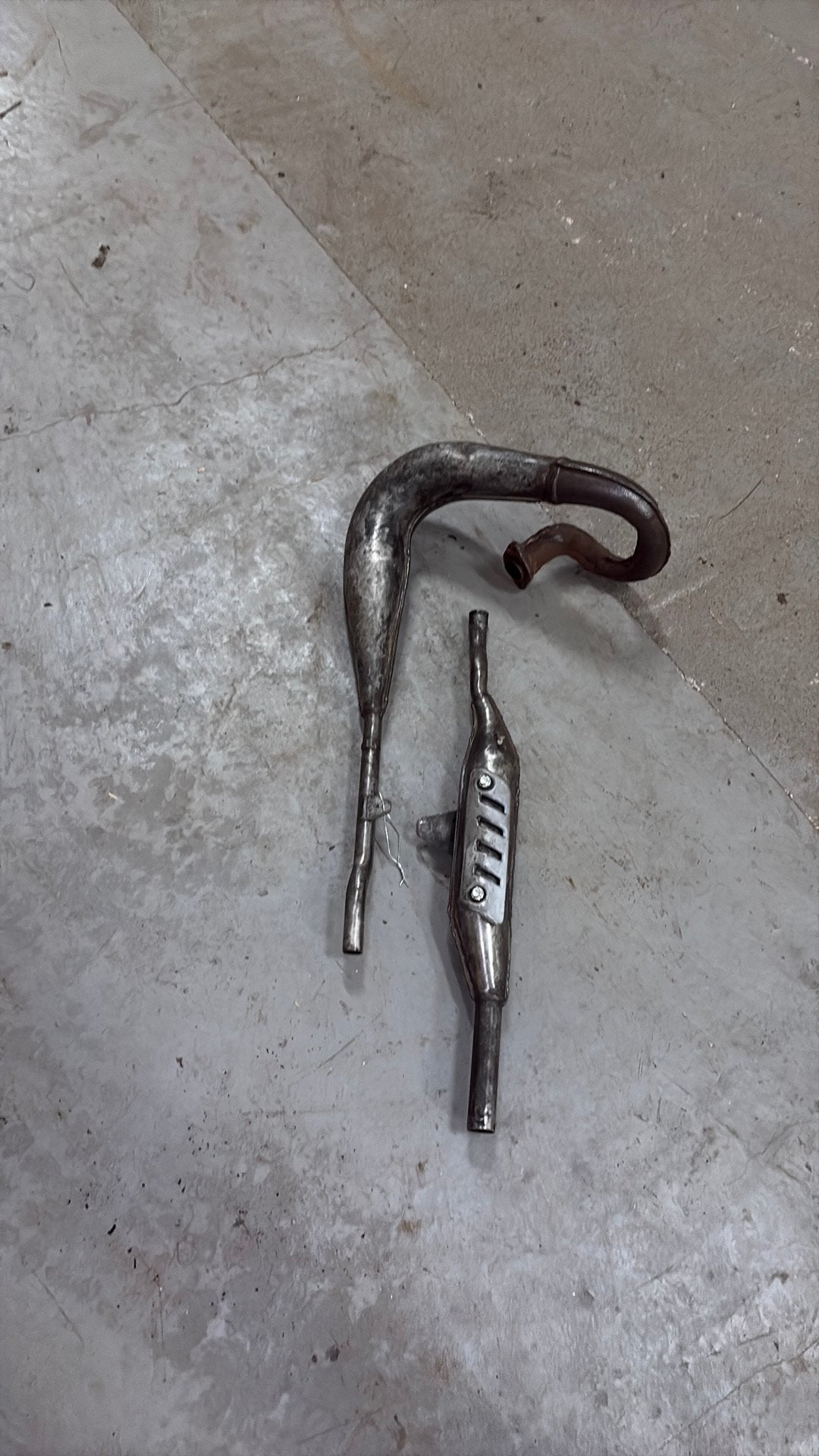 Honda mtx ot 80cc uitlaat gc5 g80, Ophalen of Verzenden, Zo goed als nieuw, Uitlaat