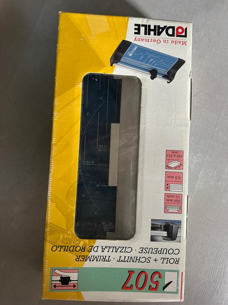 Dahle 507 Roll + Schnitt Trimmer - Papier Snijmachine, Geschikt voor snijden, Overige thema's, Gereedschap of Toebehoren, Nieuw