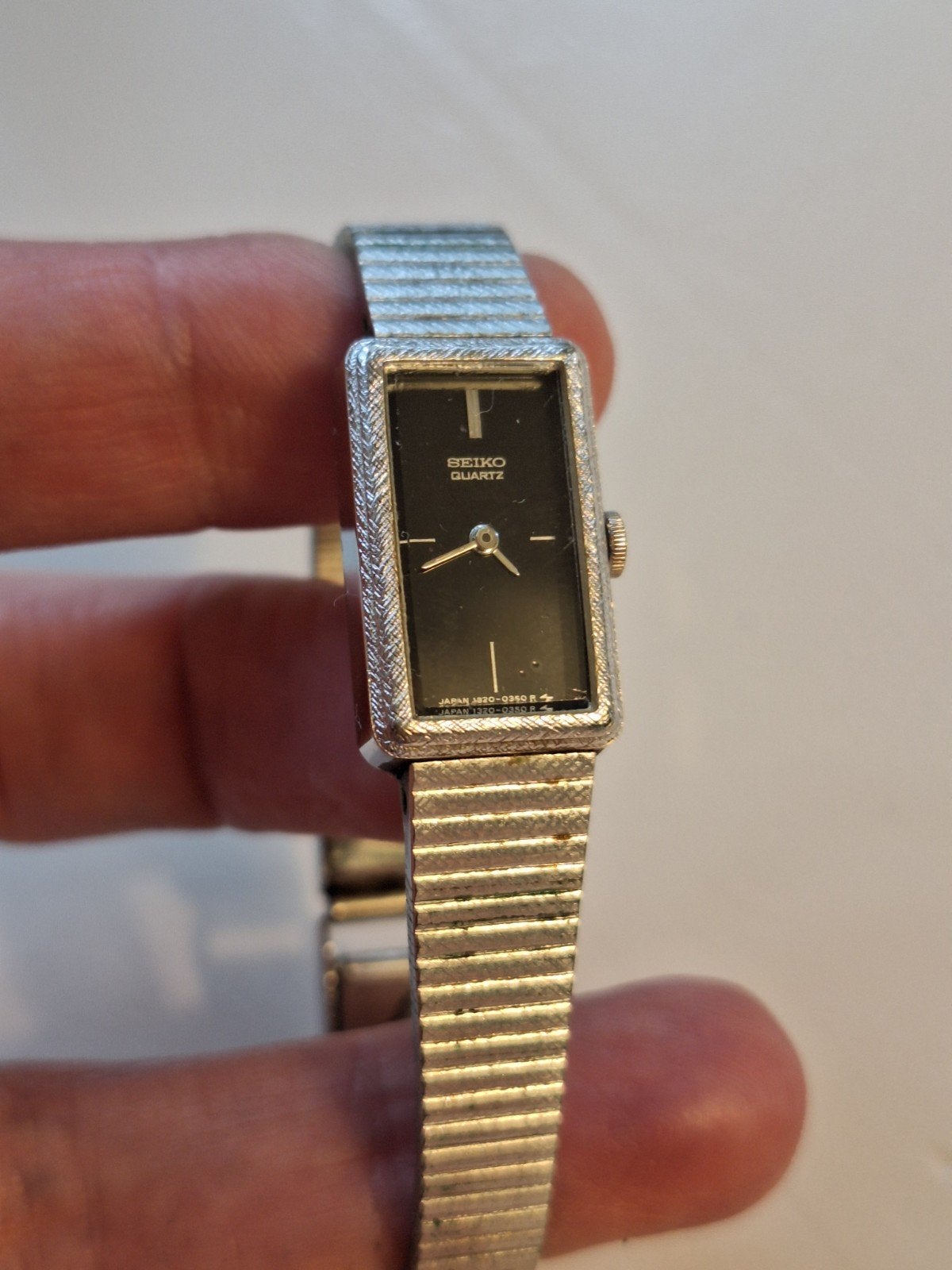 Seiko 1320 vintage dames horloge zilverkleurig, Ophalen, Gebruikt, Staal, Seiko