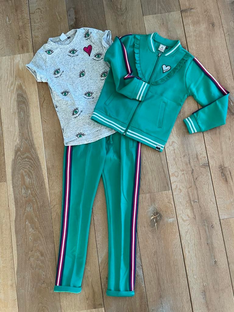 Set Retour 134/40, Kinderen en Baby's, Kinderkleding | Maat 134, Ophalen of Verzenden, Zo goed als nieuw, Meisje, Setje