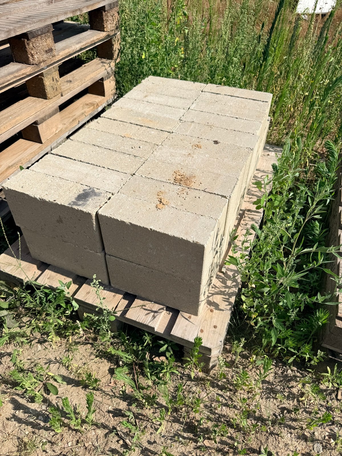 Betonblokken 30x10x15 cm – 45 stuks, Doe-het-zelf en Verbouw, Metselstenen, Ophalen, Nieuw, Bakstenen