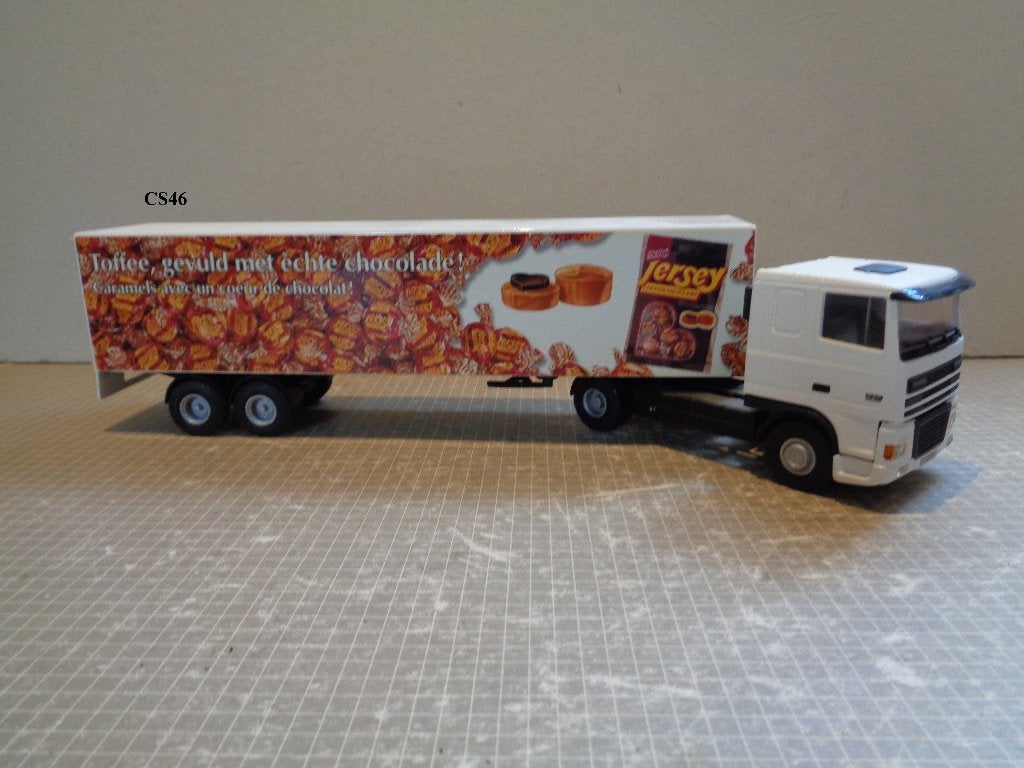 lion daf 95 xf lc jersey, Hobby en Vrije tijd, Modelauto's | 1:50, Ophalen of Verzenden, Zo goed als nieuw, Bus of Vrachtwagen