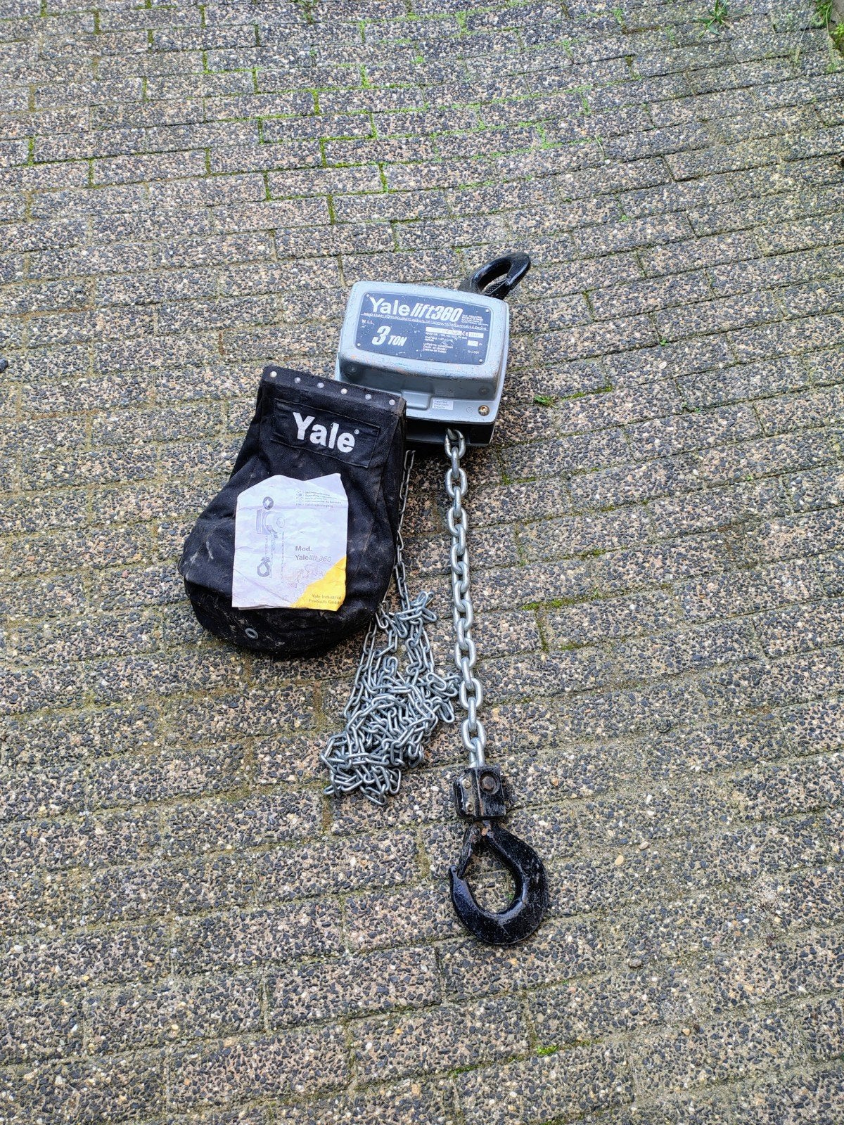 Yale lift360 Handkettingtakel 10 meter - 3 Ton, Ophalen, Hijswerktuig