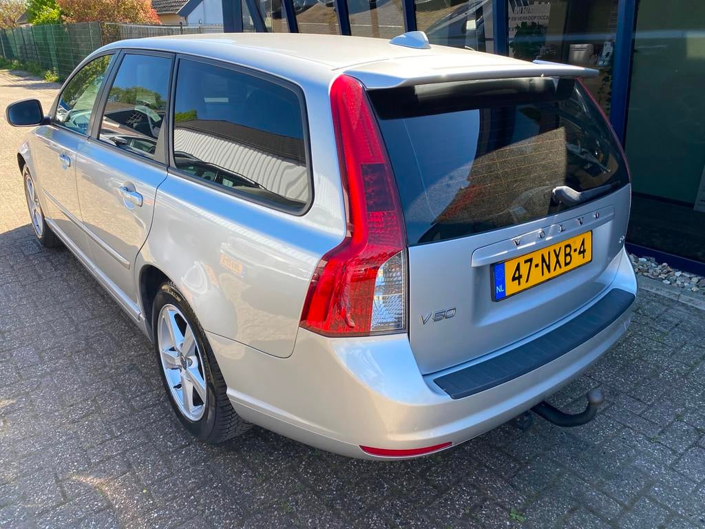 Volvo V50 2.0 Advantage, Auto's, Volvo, Stof, Gebruikt, Zwart, Origineel Nederlands