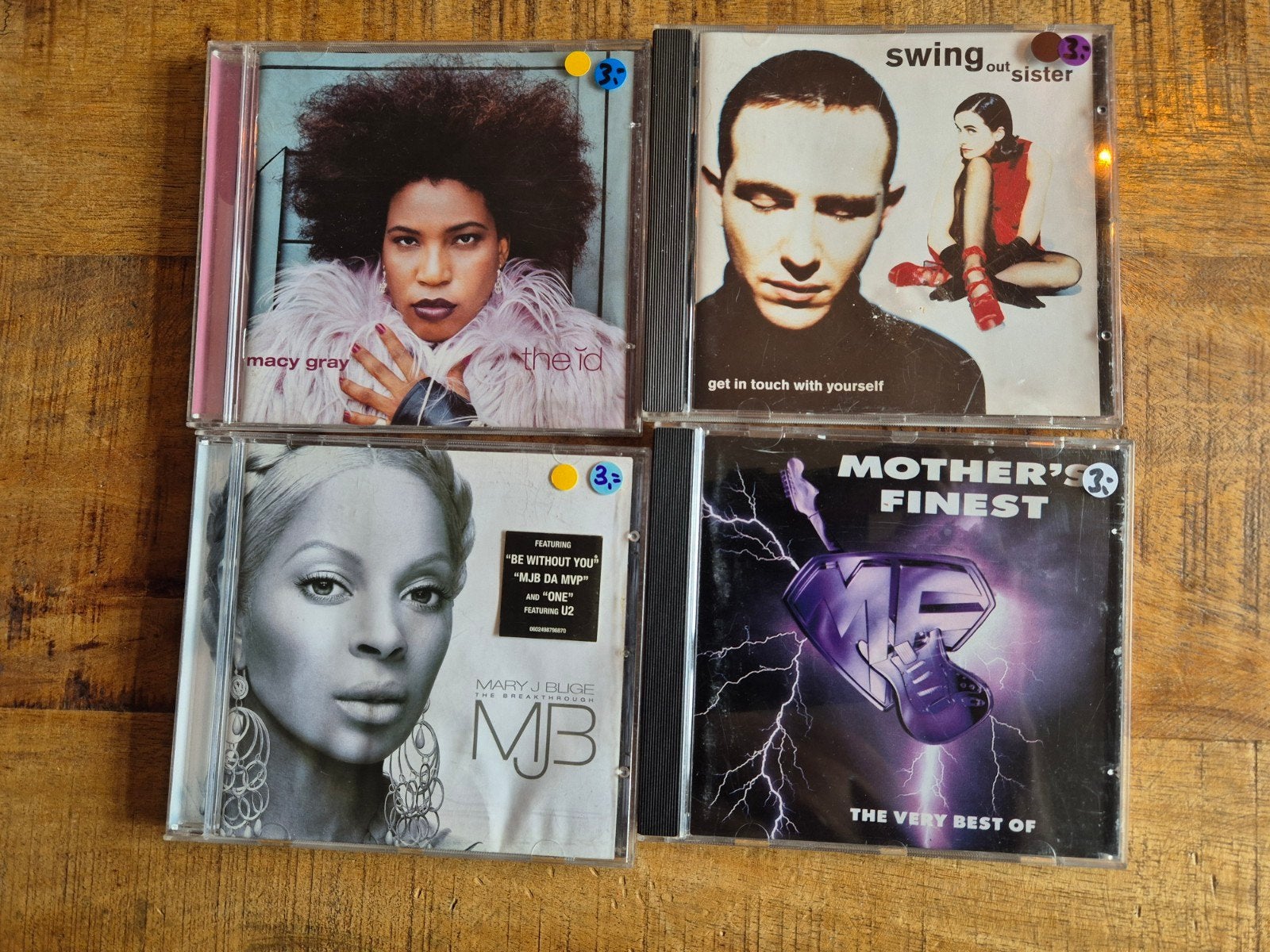 Pop/Rock CD's: Macy Gray, Swing Out Sister, Mary J. Blige, Gebruikt, Pop, Ophalen of Verzenden, Inclusief doosje