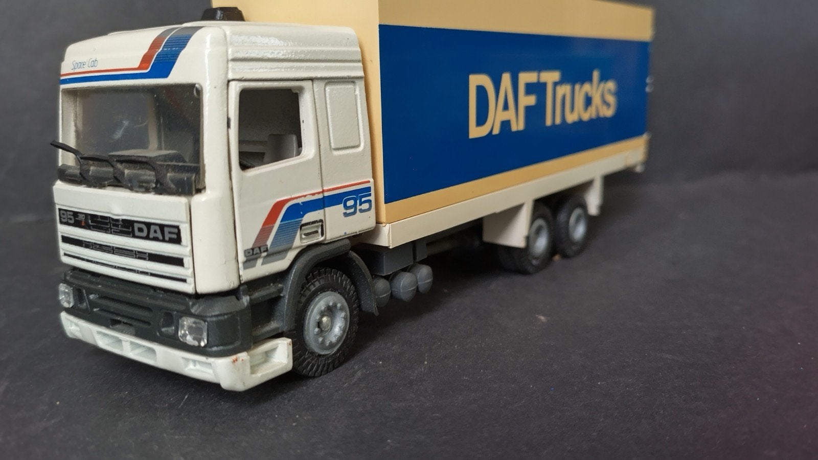 Daf 95 Bakwagen 1:50 Tekno Pol, Verzenden, ., Tekno, Zo goed als nieuw