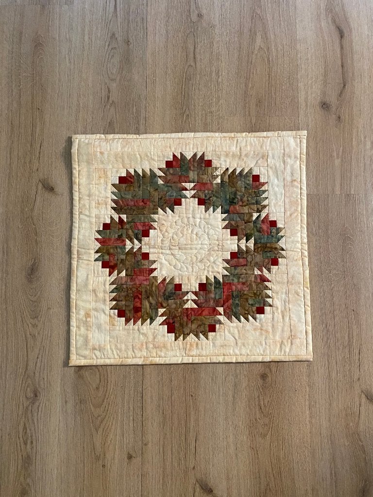 Quilt krans herfstkrans kerstkrans, Ophalen of Verzenden, Nieuw