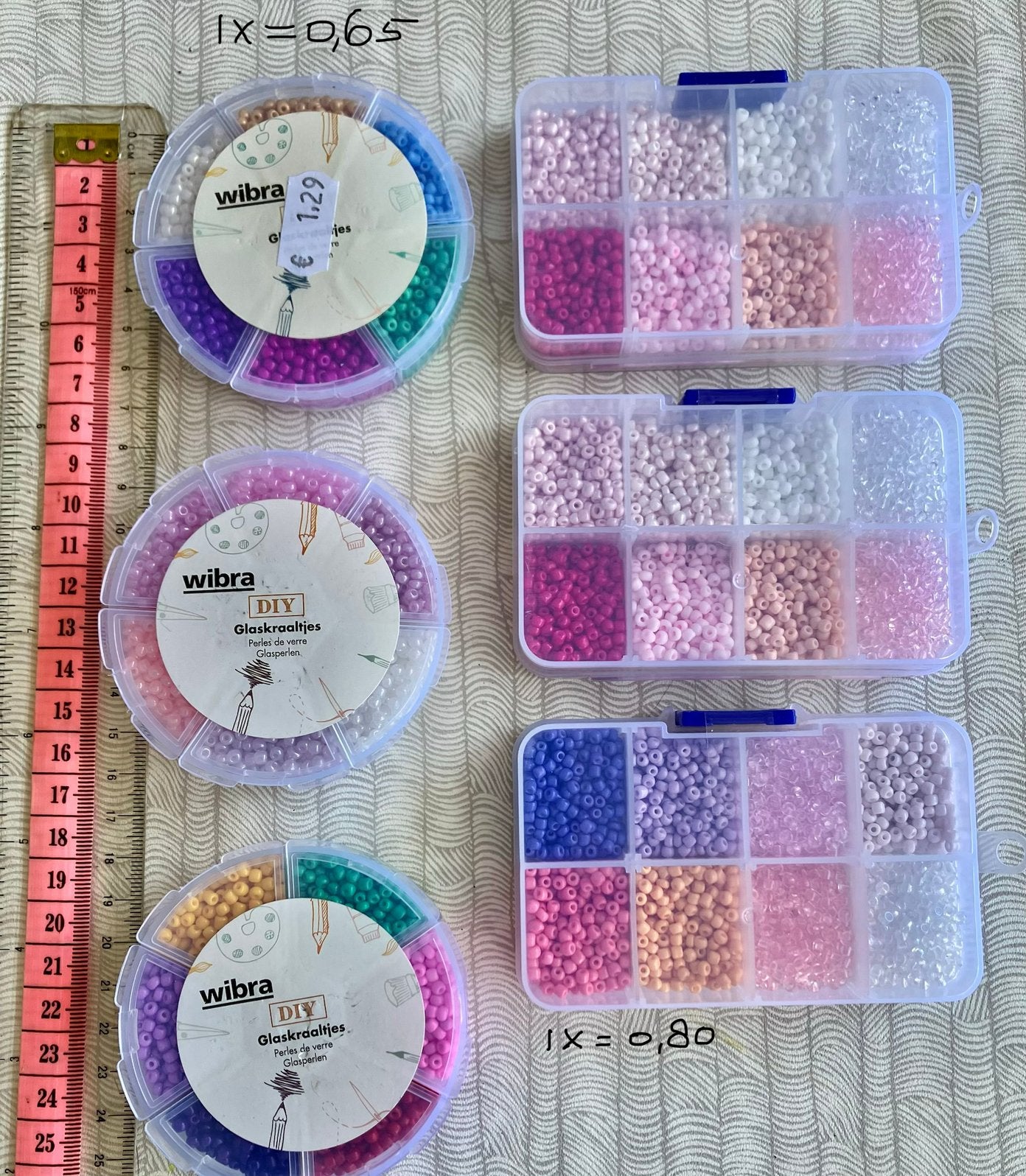 Kralen 2 soorten nw alles 3,50, Hobby en Vrije tijd, Kralen en Sieraden maken, Ophalen of Verzenden, Nieuw, Kraal