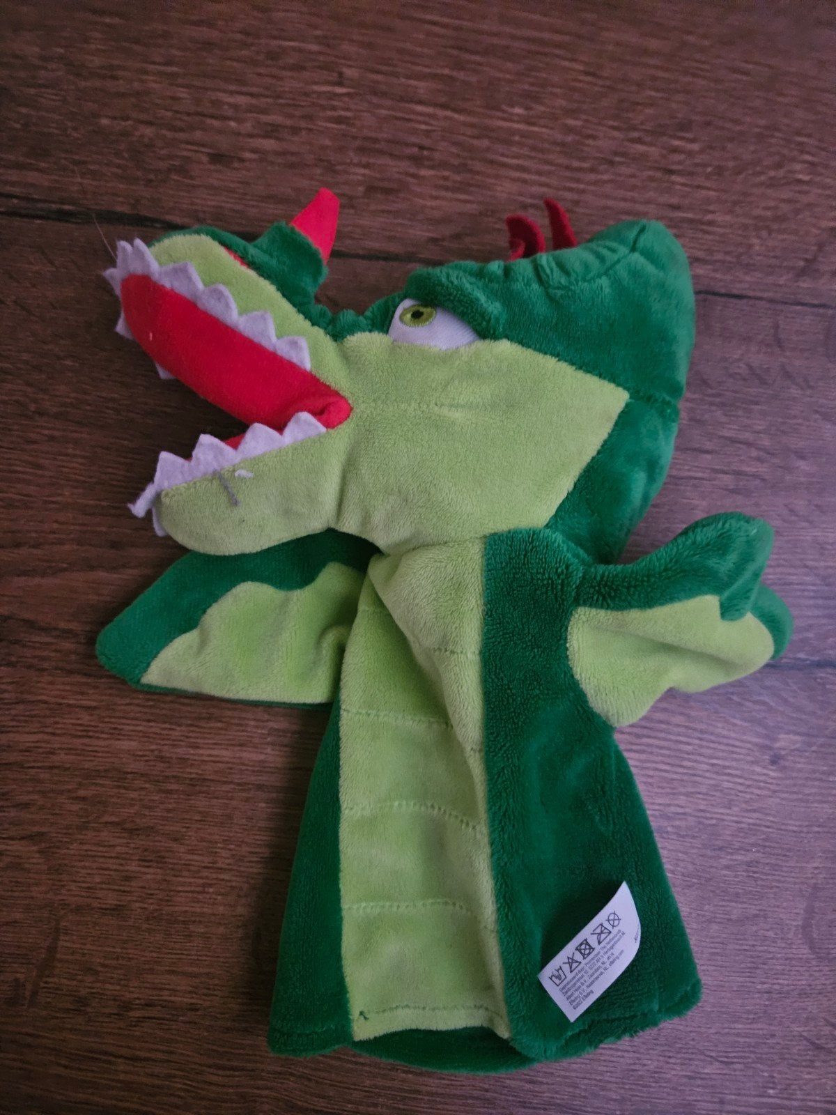 Efteling Draak handpop, Groen, Overige merken, Overige karakters, Overige typen