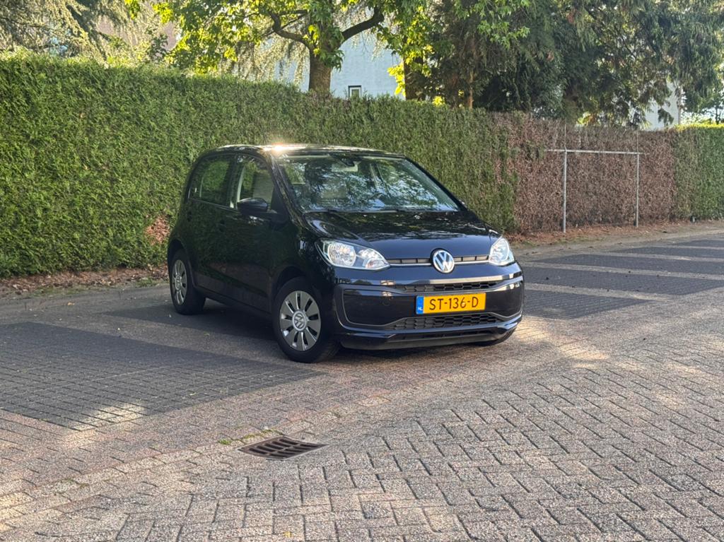 Volkswagen up! 2018 zwart, Auto's, Volkswagen, Particulier, up!, Adaptieve lichten, Airbags, Bluetooth, Digitale radio-ontvangst