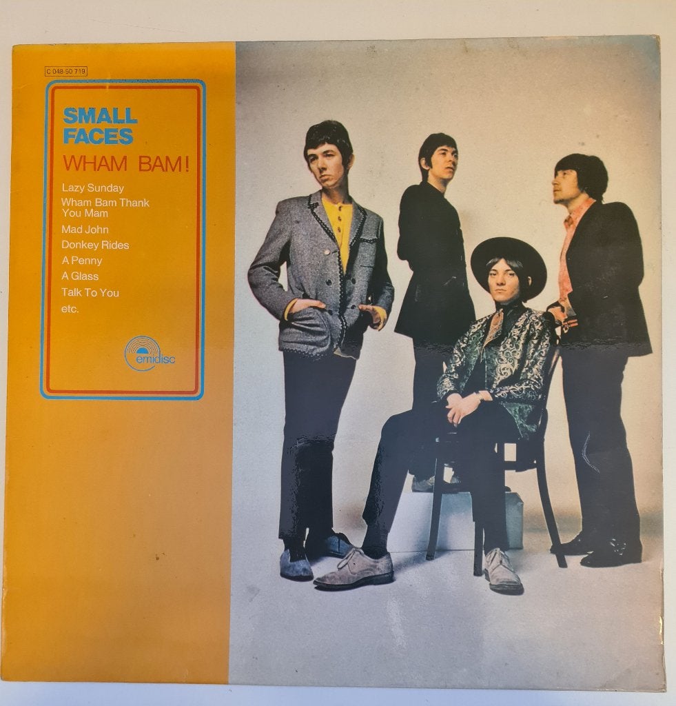 Small Faces. Wham Bam!, Gebruikt, Ophalen of Verzenden, 1970 - 1979, 12 inch