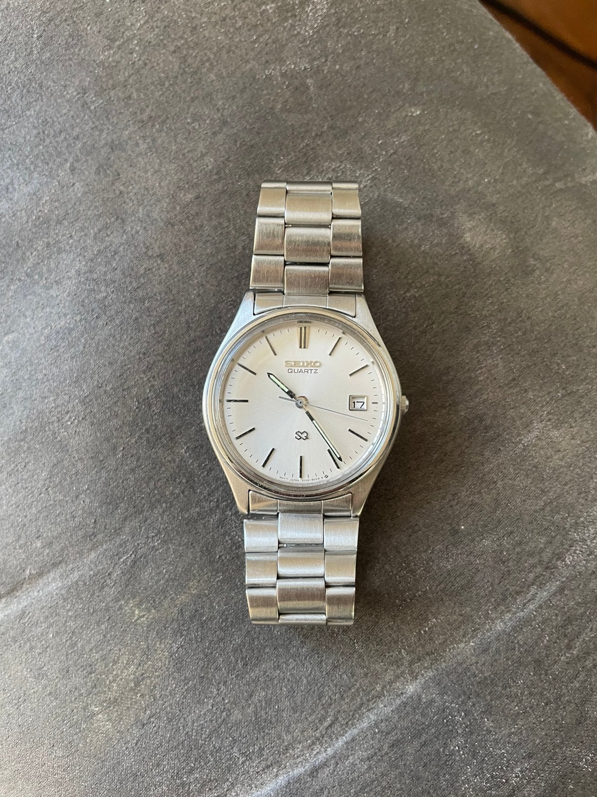 Seiko Quartz horloge SQ, Ophalen of Verzenden, Zo goed als nieuw, Staal, Seiko