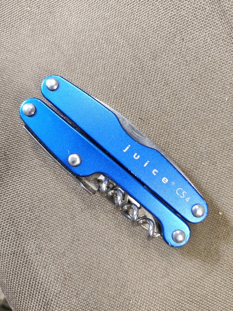 Leatherman Juice CS4, Ophalen, Gebruikt