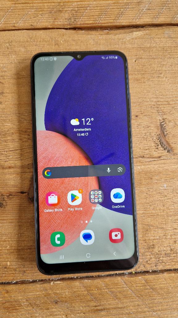 Samsung A22 5G 64GB, Gebruikt, Zwart, Touchscreen, Ophalen of Verzenden