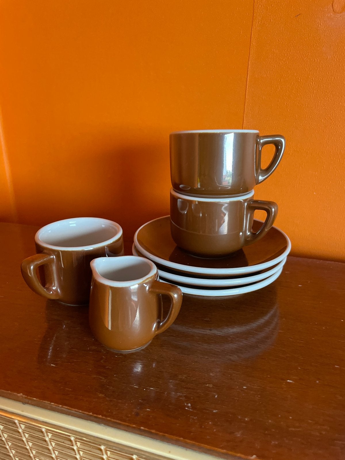 Vintage Walküre Bavaria Germany koffie/espresso set, Ophalen