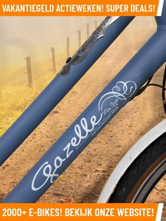 Gazelle Miss Grace Elektrische fiets met BOSCH midden motor!, Fietsen en Brommers, Gazelle, Ophalen of Verzenden, Zo goed als nieuw