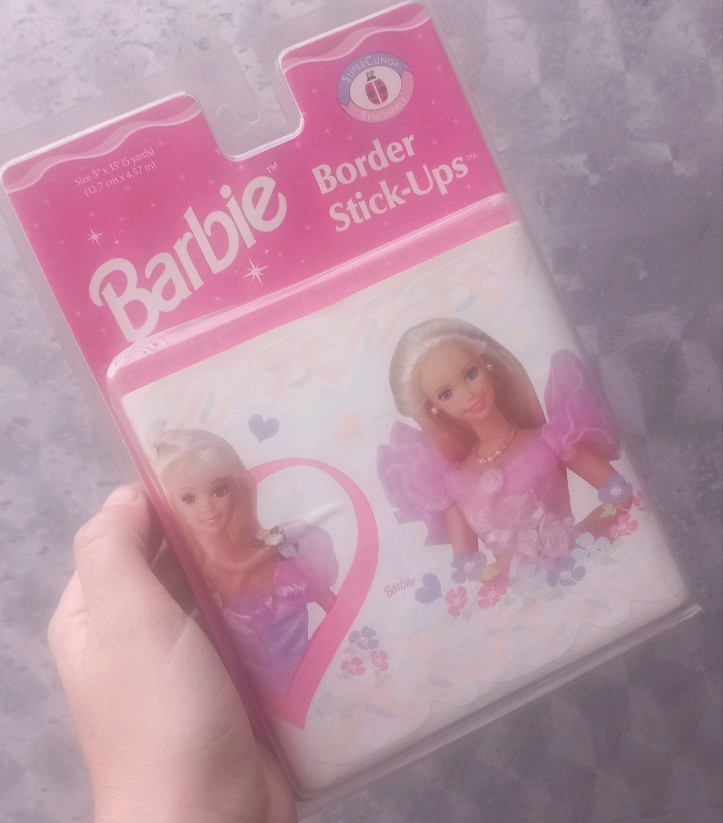 Barbie Decoratie muursticker, Verwijderbaar, Nieuw, Ophalen of Verzenden, Wanddecoratie