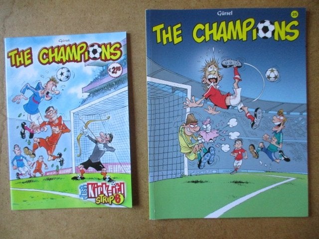 adv8214 the champions, Eén stripboek, Ophalen, Gelezen