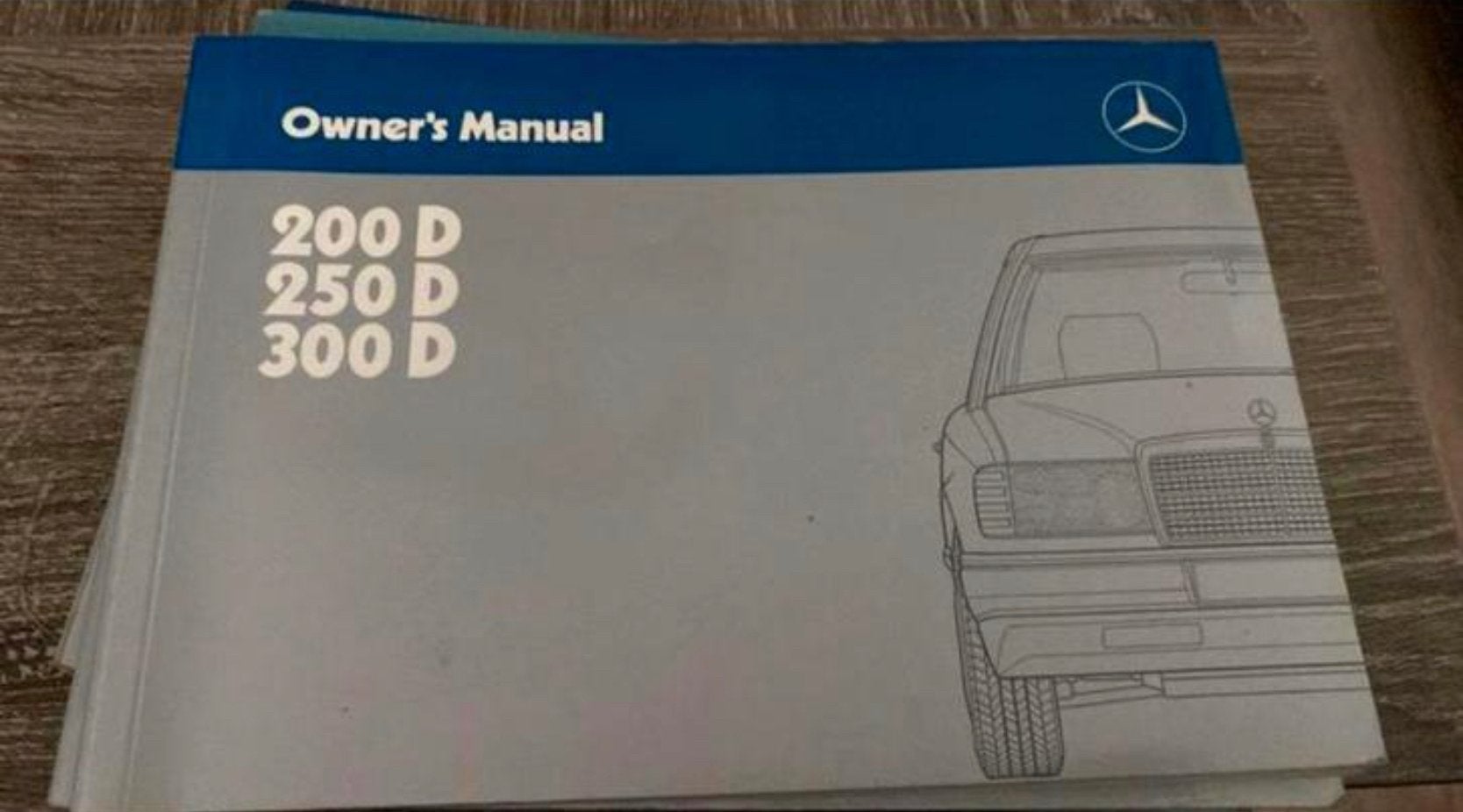 Mercedes-Benz W124 200D 250D 300D instructieboek vaste prijs, Auto diversen, Handleidingen en Instructieboekjes, Ophalen