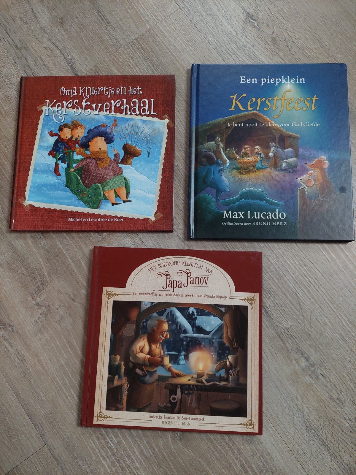 Drie prentenboeken rondom Kerst (christelijk), Boeken, Ophalen of Verzenden, Zo goed als nieuw, Max Lucado