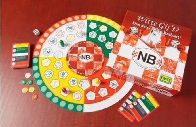 Witte Gij’t ? Bordspel 4 personen, Drie of vier spelers, Verzenden, Zo goed als nieuw
