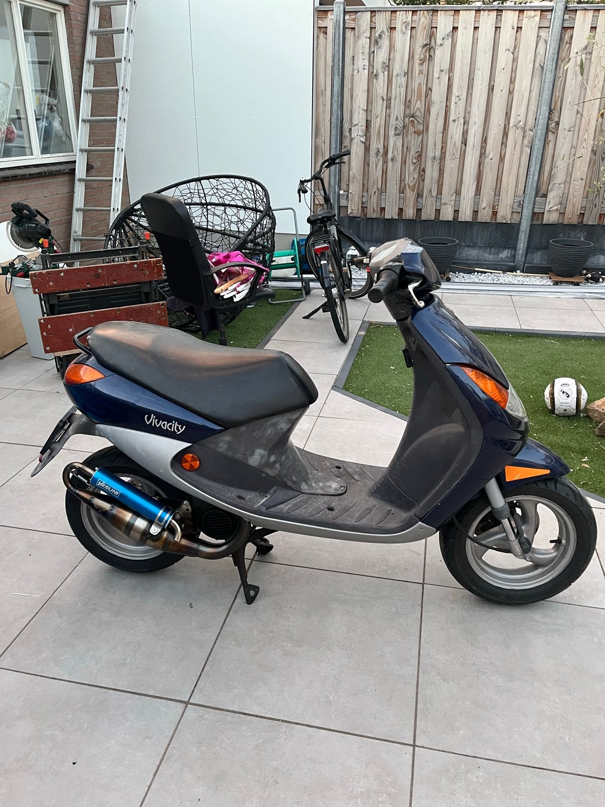 Peugeot Vivacity Scooter - Blauw, Goede Staat, Ophalen, Tweetakt, Zo goed als nieuw, Vivacity