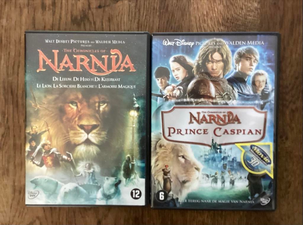 Narnia: De Leeuw, De Heks en De Kleerkast & Prince Caspian D, Vanaf 12 jaar, Ophalen of Verzenden, Gebruikt, Overige genres