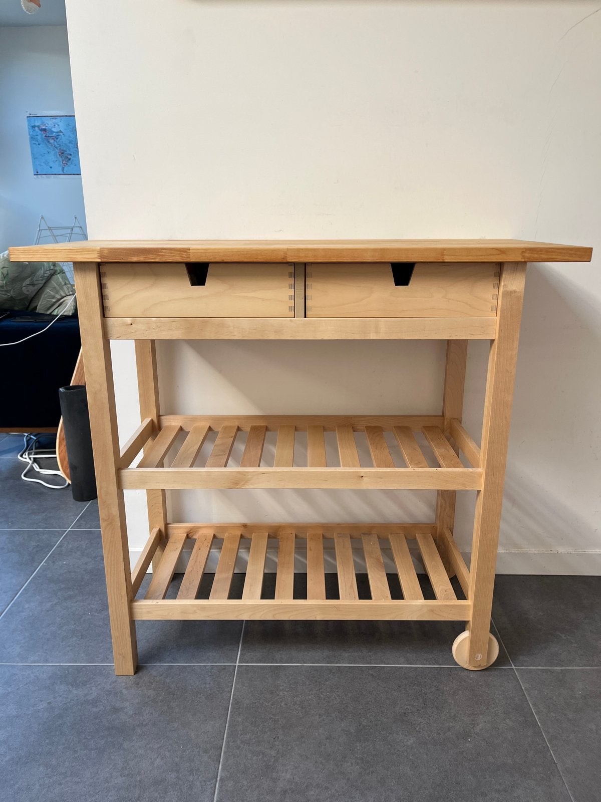 IKEA Keukentrolley - Hout, Huis en Inrichting, Ophalen, Gebruikt, Hout, IKEA