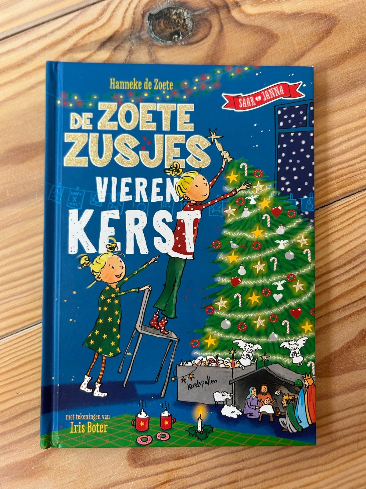 De Zoete Zusjes vieren Kerst - Hanneke de Zoete, Ophalen of Verzenden, Zo goed als nieuw, Fictie algemeen