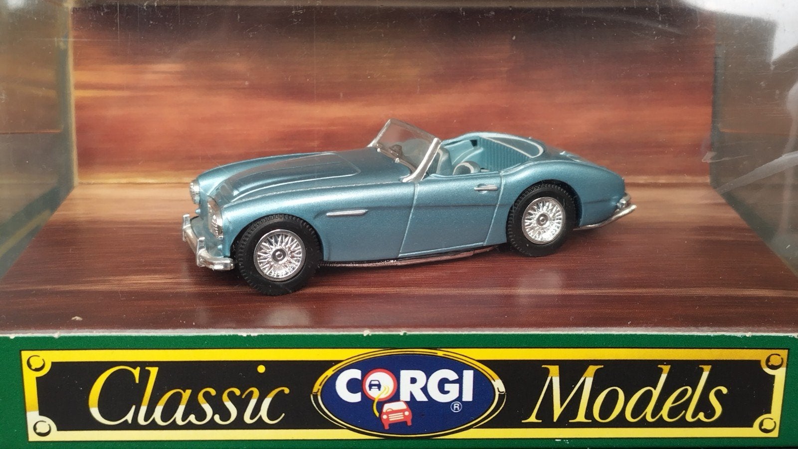 Austin Healey 3000 1:43 Corgi Pol, Auto, ., Zo goed als nieuw, .