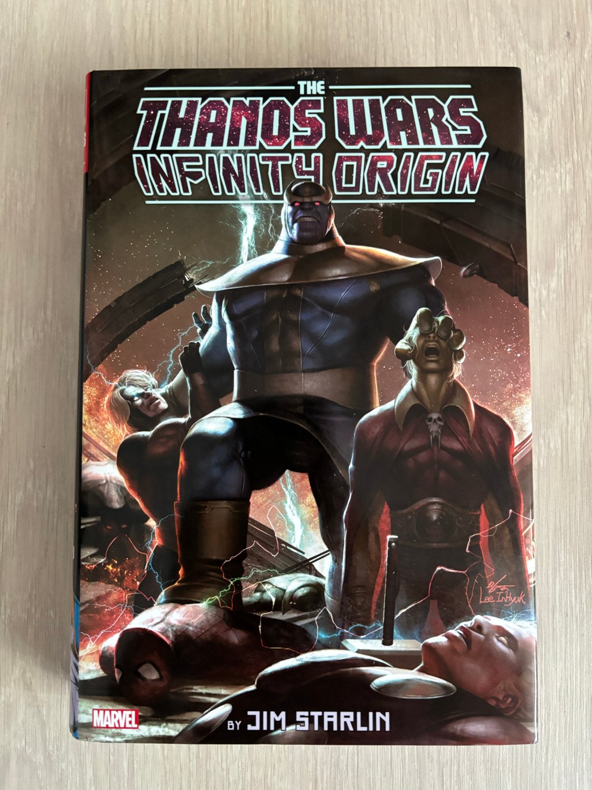 Marvel Omnibus: Thanos Wars Infinity Origin, Eén comic, Ophalen of Verzenden, Zo goed als nieuw, Amerika